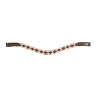 Frontal Waldhausen X-Line Polo castanho Rosa / bege