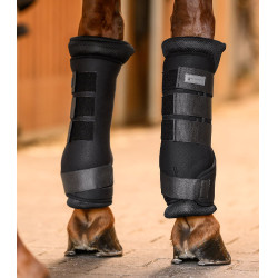 Guêtres de estábulo Waldhausen Breath por 2 Preto Guêtres de estábulo Waldhausen Breath por 2 Preto