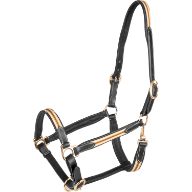 Caveção em couro Oxford X-Line Waldhausen preto Bege Caveção em couro Oxford X-Line Waldhausen preto Bege