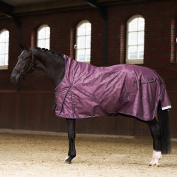 Capa de paddock Imperial Riding Super-dry 100gr Figue Violeta