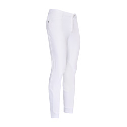 Calça de equitação Euro-Star Camillo KneeGrip Branco Calça de equitação Euro-Star Camillo KneeGrip Branco