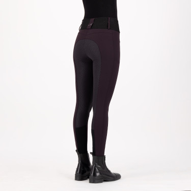 Legging de equitação Euro-Star Athletic leanline FullGrip Rosa negra Bord&amp;amp;amp;amp;amp;ocirc;