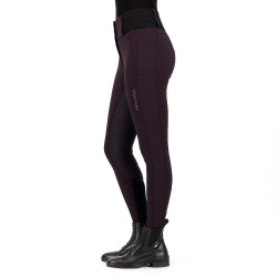 Legging de equitação Euro-Star Athletic leanline FullGrip Rosa negra Bord&amp;amp;amp;amp;amp;ocirc;