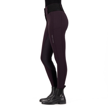 Legging de equitação Euro-Star Athletic leanline FullGrip Rosa negra Bord&amp;amp;amp;amp;amp;ocirc;