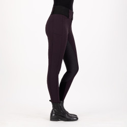 Legging de equitação Euro-Star Athletic leanline FullGrip Rosa negra Bord&amp;amp;amp;amp;amp;ocirc;