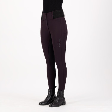 Legging de equitação Euro-Star Athletic leanline FullGrip Rosa negra Bord&amp;amp;amp;amp;amp;ocirc;