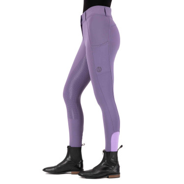 Calça de equitação Imperial Riding Bliss FullGrip Ametista Violeta Calça de equitação Imperial Riding Bliss FullGrip Ametista Violeta