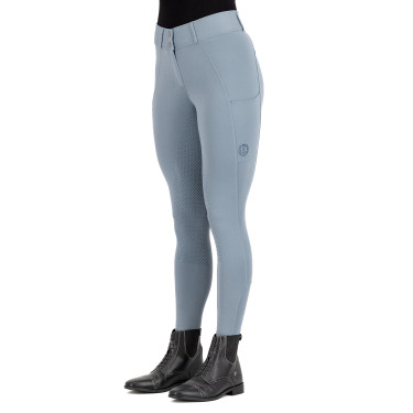 Calça de equitação Imperial Riding Bliss FullGrip Pedra-da-lua Laranja
