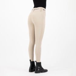 Legging de equitação HV Polo Favourite Cintura Alta FullGrip Noz Bege Legging de equitação HV Polo Favourite Cintura Alta FullGrip Noz Bege