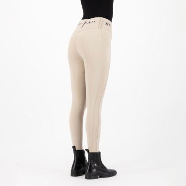 Legging de equitação HV Polo Favourite Cintura Alta FullGrip Noz Bege Legging de equitação HV Polo Favourite Cintura Alta FullGrip Noz Bege