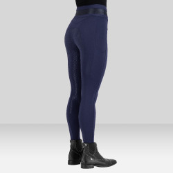Legging de equitação Euro-Star Ares FullGrip Marinho Azul-marinho