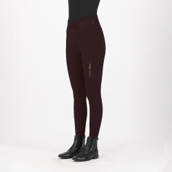 Legging de equitação Euro-Star Impress FullGrip Rosa negra Bord&amp;amp;amp;amp;amp;ocirc;
