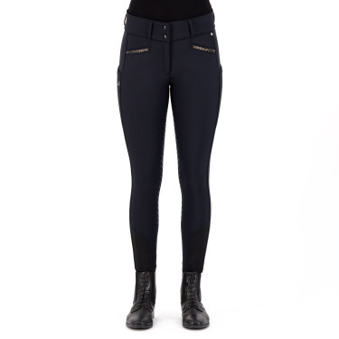 Calça de equitação Easy Rider Amore FullGrip Preto