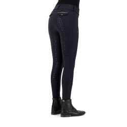 Calça de equitação Easy Rider Amore FullGrip Preto