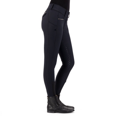 Calça de equitação Easy Rider Amore FullGrip Preto