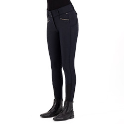 Calça de equitação Easy Rider Amore FullGrip Preto