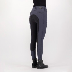 Calça de equitação Euro-Star Arielle Cintura Alta Grip Connect Full Íman Cinzento Calça de equitação Euro-Star Arielle Cintura Alta Grip Connect Full Íman Cinzento