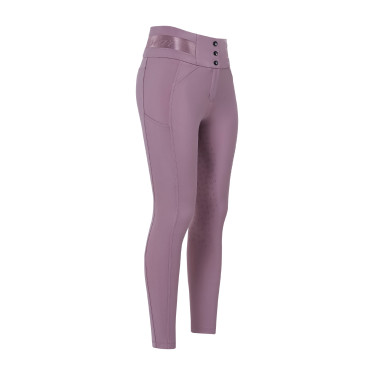 Calça de equitação Euro-Star Athletic Luxe FullGrip Sabugueiro Castanho