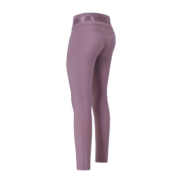 Calça de equitação Euro-Star Athletic Luxe FullGrip Sabugueiro Castanho