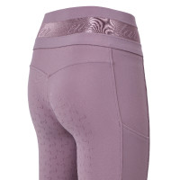 Calça de equitação Euro-Star Athletic Luxe FullGrip Sabugueiro Castanho