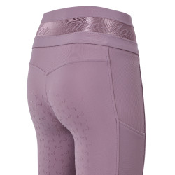 Calça de equitação Euro-Star Athletic Luxe FullGrip Sabugueiro Castanho