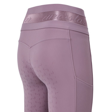 Calça de equitação Euro-Star Athletic Luxe FullGrip Sabugueiro Castanho