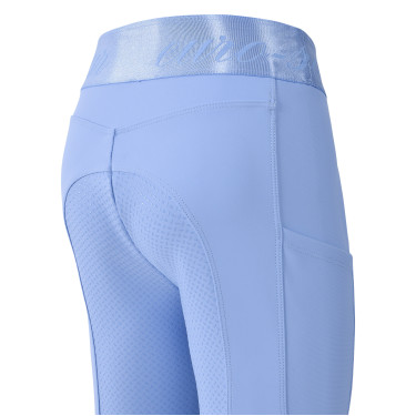 Calças de equitação Euro-Star Impressive FullGrip Kids Azul claro Calças de equitação Euro-Star Impressive FullGrip Kids Azul claro