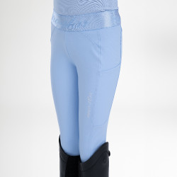 Calças de equitação Euro-Star Impressive FullGrip Kids Azul claro Calças de equitação Euro-Star Impressive FullGrip Kids Azul claro