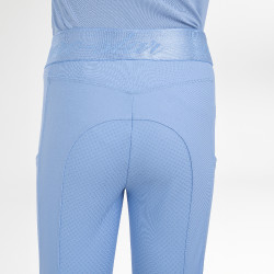 Calças de equitação Euro-Star Impressive FullGrip Kids Azul claro Calças de equitação Euro-Star Impressive FullGrip Kids Azul claro