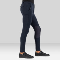 Calça de equitação Euro-star Gabriel Grip Connect Knee Noite Azul-marinho Calça de equitação Euro-star Gabriel Grip Connect Knee Noite Azul-marinho