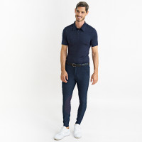 Calça de equitação Euro-star Gabriel Grip Connect Knee Noite Azul-marinho Calça de equitação Euro-star Gabriel Grip Connect Knee Noite Azul-marinho
