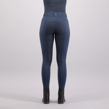 Calça de equitação Euro-star Sea Breeze Queen FullGrip Marinho Azul-marinho