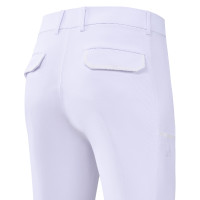 Calças de equitação Euro-Star Camelio com grip nos joelhos para homem Branco Calças de equitação Euro-Star Camelio com grip nos joelhos para homem Branco