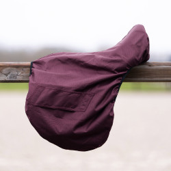 Capa de sela HV Polo Jumping Vinho Vermelho
