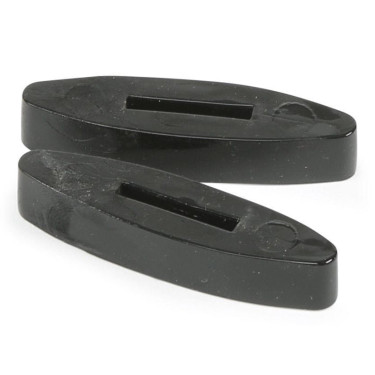 Paradores de rédeas de silicone Shires Preto