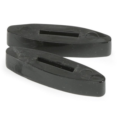 Paradores de rédeas de silicone Shires Preto