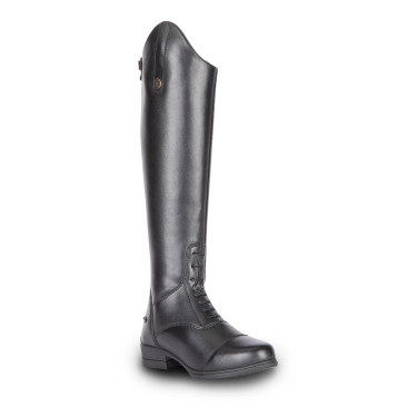 Botas de equitação sintéticas Luisa Shires Moretta Preto