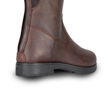 Botas de equitação Ventura Lite infantil Shires Moretta Castanho escuro