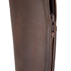 Botas de equitação Ventura Lite infantil Shires Moretta Castanho escuro