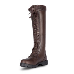 Botas de campo com atacadores Teramo Shires Moretta Castanho escuro