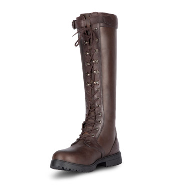 Botas de campo com atacadores Teramo Shires Moretta Castanho escuro