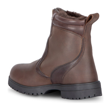 Botas de campo com fecho Atri Shires Moretta Castanho