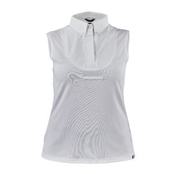 Blusa sem mangas com laço Shires Aubrion Branco