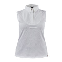 Blusa sem mangas com laço Shires Aubrion Branco