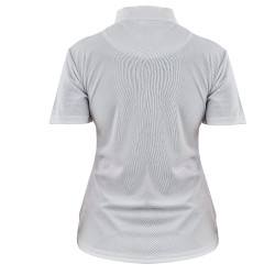 Camisa de concurso de mangas curtas Shires Aubrion Branco