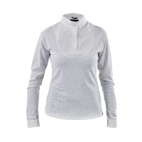 Camisa de concurso de mangas compridas Shires Aubrion Branco