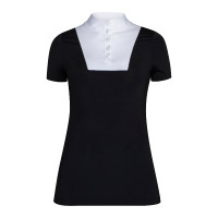 Camisa de concurso Optima MX Shires Aubrion Preto