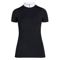 Camisa de competição Optima Px Shires Aubrion Preto