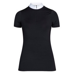 Camisa de competição Optima Px Shires Aubrion Preto