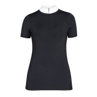 Camisa de concurso Optima Qx Shires Aubrion Preto